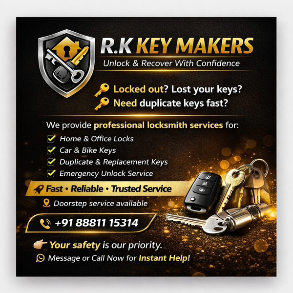 Cover photo of Car & home key maker